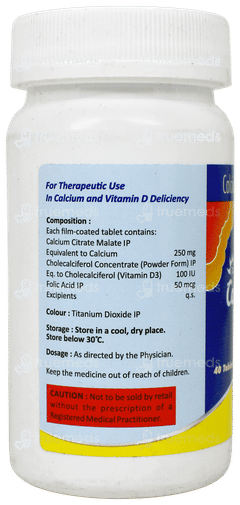 Calciquick Ccd Tablet 40